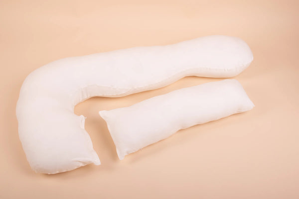 MamaToBe® Zwangerschapskussen 3-in-1 met voedingsfunctie van biologisch katoen – ecru