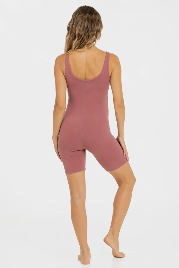 Kort shaping zwangerschapsbodysuit - oudroze | 100% squatproof