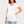 Katoenen zwangerschaps- en voedingsshirt - wit