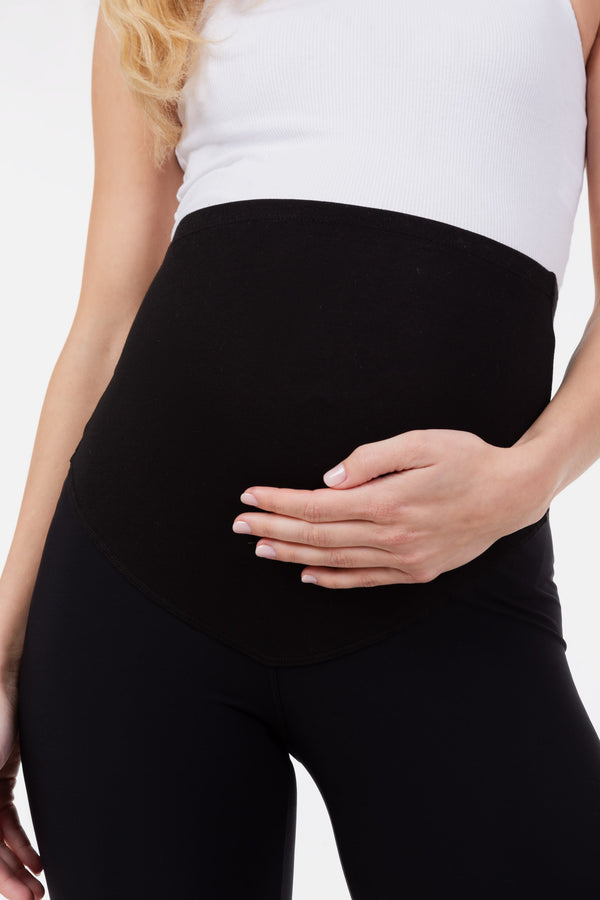 Zwangerschapslegging van jersey met geborstelde binnenzijde