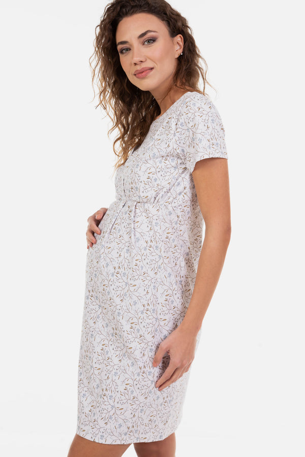 Zwangerschaps- en voedingsnachthemd